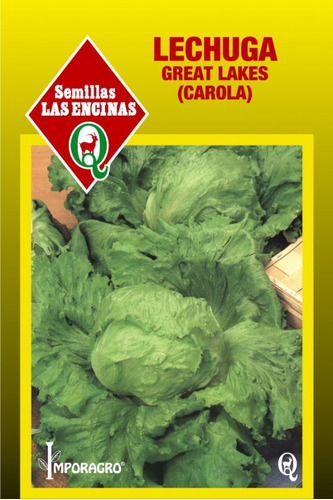 Semillas Lechuga Carola Great Lakes Hortaliza