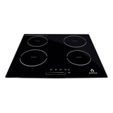 Parrilla Eléctrica De Inducción Magnética Supra En 220 V Color Negro