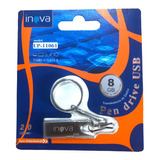 Kit 10x Pen Drive Inova 8gb Chaveiro Usb 2.0 3.0 Atacado