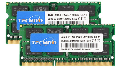 Memoria Ram Gamer Color Verde  4gb 1 Tecmiyo 4gbpc3l-12800s-g0