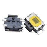 Pack X5 Micro Switch Tact Mini Lateral Smd 4.5x4.5x2mm 4 Pin