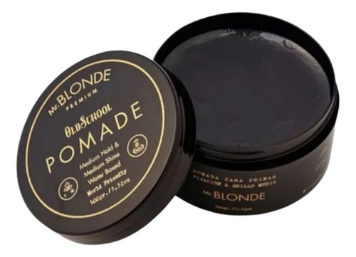 Cera Mr. Blonde Professional Barber Pomade 100gr Barba Pelo