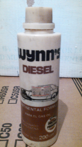 Antiguo Aditivo Para Gasoil Diesel Motor Marca Wynns