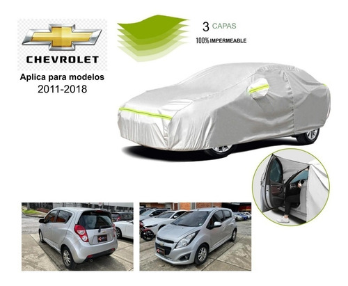 Pijama Para Carro Chevrolet Spark Gt 1.2 Lt 2018