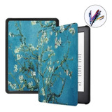 Capa Couro Estampada Para Kindle 11 Geração C2v2l3 + Caneta