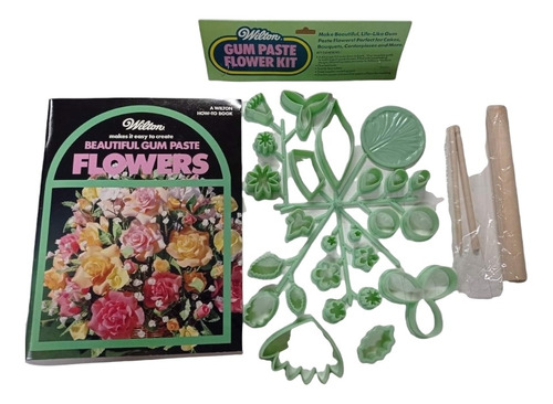 Kit Cortantes Moldes Flores Hojas Wilton Vintage Importado 