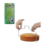 Cortador Fatiador De Bolo De Inox Ajustável 32 X 15,5 Cm