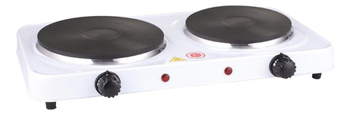 Estufa De Cocina, Mini Placa Caliente, Doble 2000w Blanco