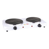 Estufa De Cocina, Mini Placa Caliente, Doble 2000w Blanco