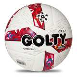 Balón Fútbol Golty Pro Dualtech Ii No.3-blanco/rojo