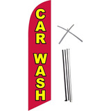 Car Wash # 31 Bandera 4.2 Mts Con Mástil Y Base