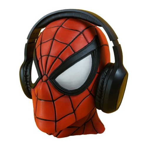 Soporte Base Para Audífonos De Diadema, Cabeza De Spiderman
