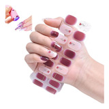 Kit Diy Nail Stickers Pegatinas De Uñas De Gel Semicurado