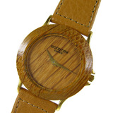 Reloj Wood Time By Jowissa Cuadrante Madera Swiss Made