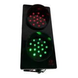 Sinalizador Semaforo Super Led Verde Vermelho Bivolt/12v Aut