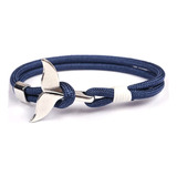 Pulseira Bracelete Vintage Oceano Praia Sereia Baleia Cauda 