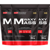 3x Hipercalorico Waxy Mass 3kg (total 9kg): Até 12x S/ Juros