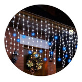 Cortina Led 6 X 1 M 240 Led Destellos Luces Navidad 1331b