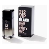 212 Vip Black Carolina Herrera Eau De Parfum 200 Ml Original