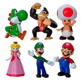 Figura Nintendo - Set Mario Bros (6 Unidades)