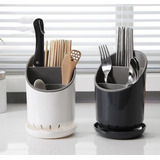 Organizador Cubiertos Utensilios Escurridor Drenaje Cocina 