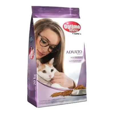 Alimento Optimo Felino para gato adulto sabor mix de 20 kg | Meses sin interés
