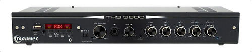  Taramps Módulo Amplificador Taramps Ths 3600 Ths-3600 120 W Cor Preto