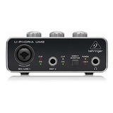 Interfaz De Audio Behringer 1x Xlrtrs 1x 14 2x Rca Usb, Negr