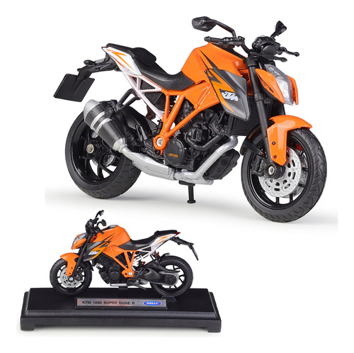 Ktm 1290 Super Duke R Miniatura Metal Moto De Carretera 1/18