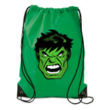 Tula Deportiva Hulk M2 Avengers Morral Bolsa Sport Gym