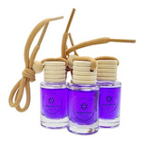 Pack De Perfumes Fragancia Aromatizador Tapa De Madera Auto