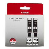 Canon Pgi-250xl Negro Twin Pack Compatible Con Mg6320, Mg542