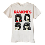 Polera Ramones Cartoon Punk Abominatron