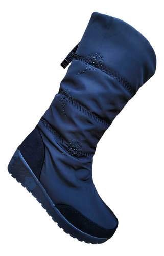 Botas Impermeables Forradas Aplicación Invierno Mujer - 7231