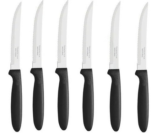 Cuchillo Carne Asado Tramontina Ipanema Cubierto Set X6