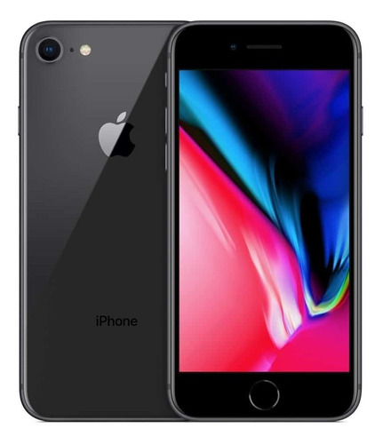 Apple iPhone 8 64gb Space Grey Cargador Cable Funda Templado