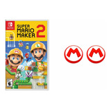 Super Mario Maker 2 + 2 Grips Nintendo Switch Nuevo