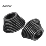 Andoer 18pcs 37-49-52-55-58-62-67-72-77-82mm Step Up