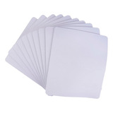 Pack 10  Mouse Pad Sublimación 240mm X 200mm X 3mm Blanco