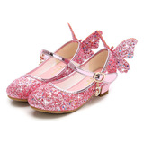 Zapatos Princess Para Niñas, Tacones Altos Kawaii