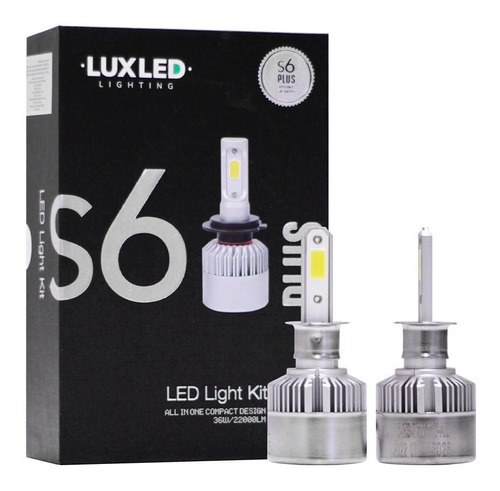 Kit Cree Led H1 H3 H4 H7 H11 H16 Hb4 9006 S6 Plus + Led T10