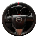 Funda Cubre Volante Mazda 3 5 6 Cx7 2008-2013 Fibra Y Piel