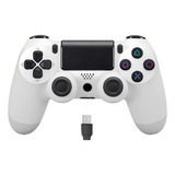 Control Inalambrico Psp-4 Play Station Color Blanco 