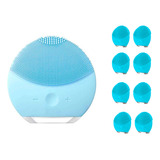 Esponja De Limpeza Facial Massageadora 8 Uni Usb Skin Care