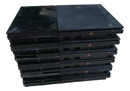 Lote Com 6 Playstation 2 Slim Só O Aparelho. Ligam Sem Tela E Sem Parafusos E Sem Power. H9