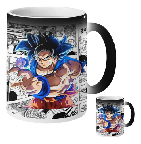 Taza Mágica Dragón Ball Z Vegeta Anime Comic Regalo 320 Ml