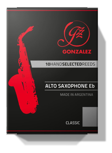 Cañas Saxofón Alto - Gonzalez Reeds - Classic