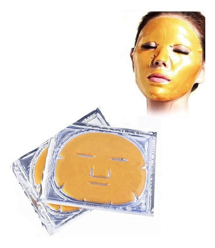 Mascarilla De Oro 2 Piezas Colageno 24k