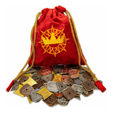 Kings Coffers: Monedas Y Bolsa De Rol Compatibles Con 5e - .