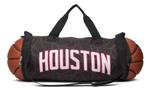 Bolsa Esportiva/bola Time Basquete Nba Houston Rockets Cor Vermelho